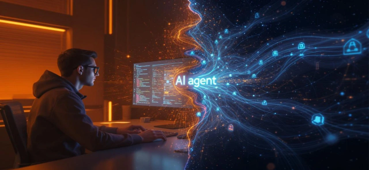 Developer creating AI Agents and tokenizing AI models on XAIAGENT platform