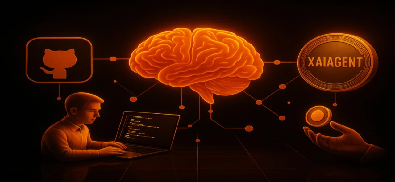 Open-source AI agent frameworks connected to XAIAgent tokenization platform for developers and investors