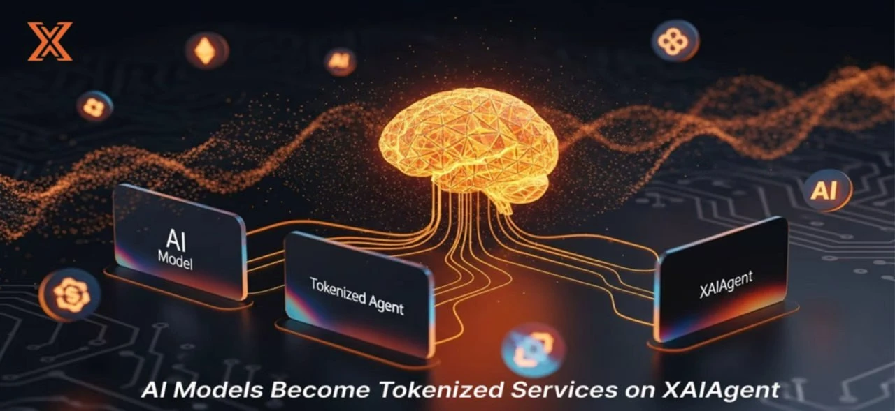 XAIAgent enables developers to tokenize AI models and launch real on-platform services like StyleID without building separate websites.